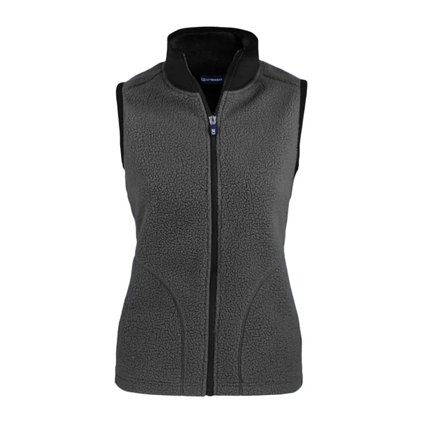 Cutter & Buck Cascade Eco Fleece Womens Vest - Cutter & Buck Cascade Eco Fleece Womens Vest - Image 5 of 9