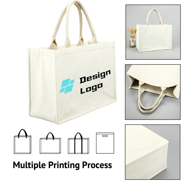 Canvas Tote Bag DIY Plain  Personalized Gifts - Canvas Tote Bag DIY Plain  Personalized Gifts - Image 0 of 3