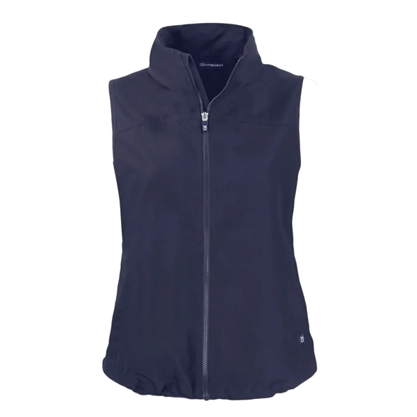 Cutter & Buck Charter Eco Recycled Full-Zip Womens Vest - Cutter & Buck Charter Eco Recycled Full-Zip Womens Vest - Image 2 of 5