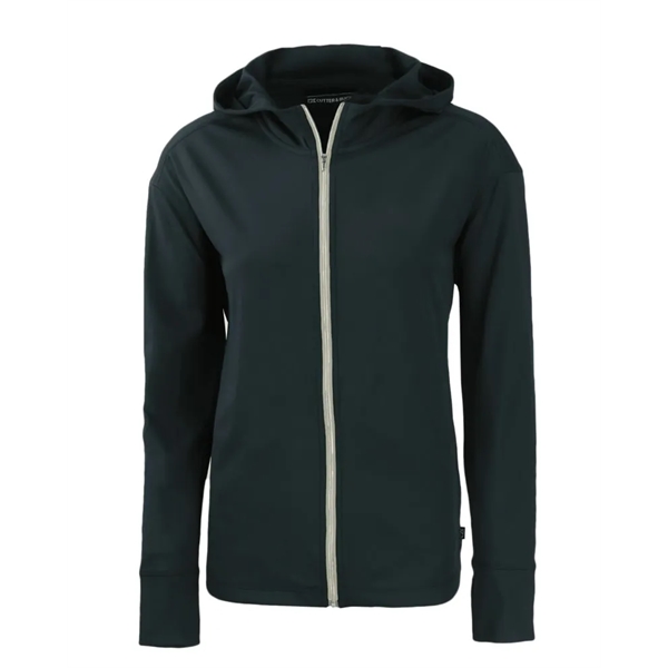 Cutter & Buck Daybreak Eco Recycled Womens Full Zip Hoodie - Cutter & Buck Daybreak Eco Recycled Womens Full Zip Hoodie - Image 4 of 9