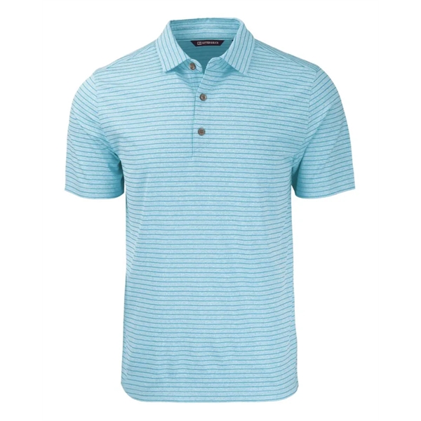 Cutter & Buck Forge Eco Heather Stripe Stretch Recycled M... - Cutter & Buck Forge Eco Heather Stripe Stretch Recycled M... - Image 1 of 11