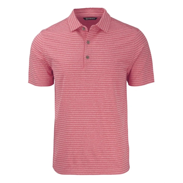 Cutter & Buck Forge Eco Heather Stripe Stretch Recycled M... - Cutter & Buck Forge Eco Heather Stripe Stretch Recycled M... - Image 2 of 11
