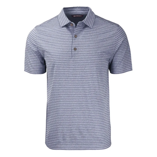 Cutter & Buck Forge Eco Heather Stripe Stretch Recycled M... - Cutter & Buck Forge Eco Heather Stripe Stretch Recycled M... - Image 4 of 11