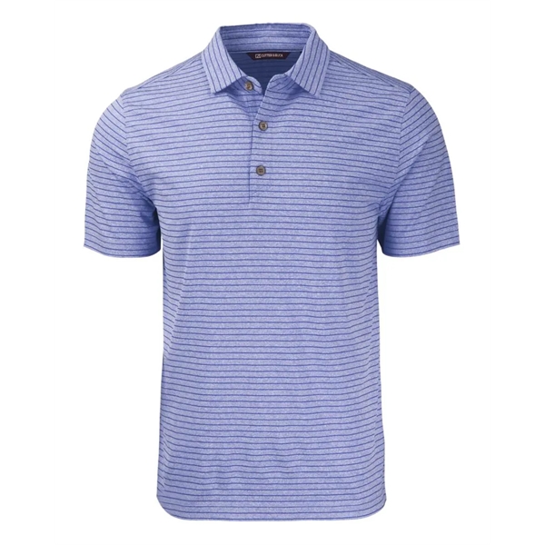 Cutter & Buck Forge Eco Heather Stripe Stretch Recycled M... - Cutter & Buck Forge Eco Heather Stripe Stretch Recycled M... - Image 5 of 11