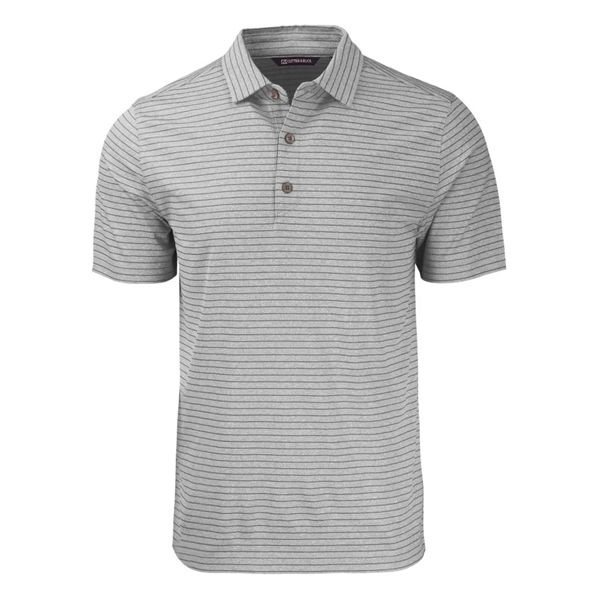 Cutter & Buck Forge Eco Heather Stripe Stretch Recycled M... - Cutter & Buck Forge Eco Heather Stripe Stretch Recycled M... - Image 6 of 11