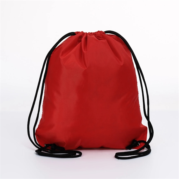 Drawstring Backpack Gym Bags Sport Cinch Sack - Drawstring Backpack Gym Bags Sport Cinch Sack - Image 8 of 9