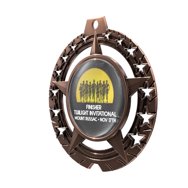 Express Vibraprint Star Insert Medal - Express Vibraprint Star Insert Medal - Image 5 of 10