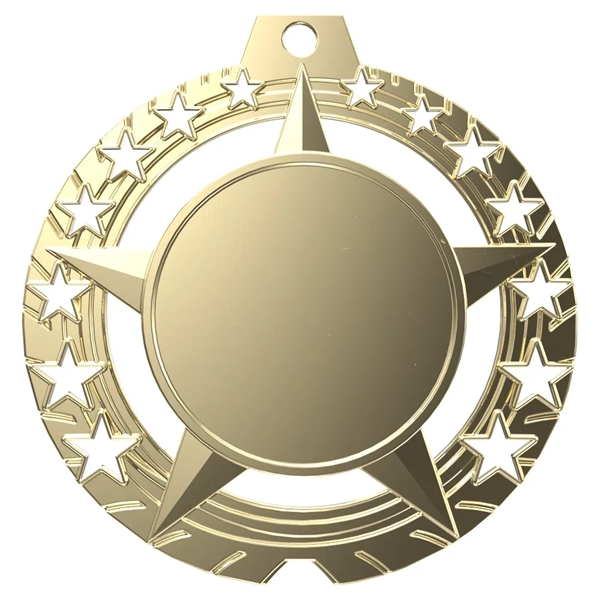 Express Vibraprint® Star Insert Medal - Express Vibraprint® Star Insert Medal - Image 7 of 10