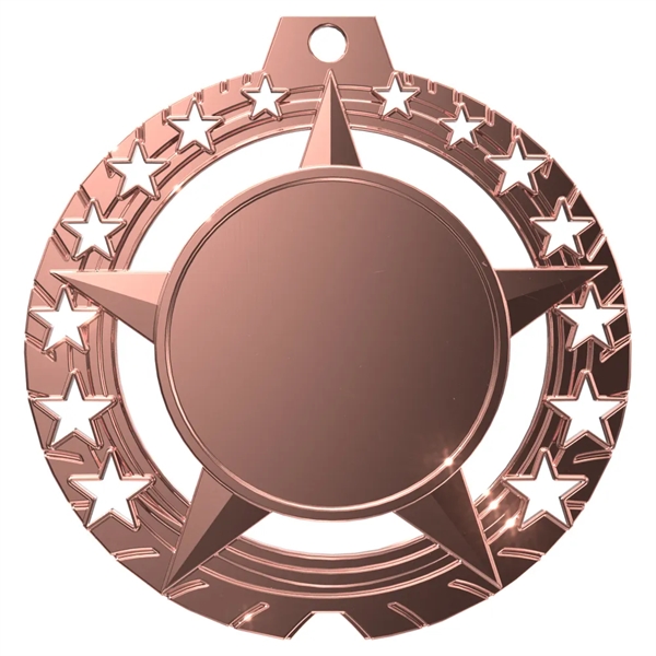 Express Vibraprint® Star Insert Medal - Express Vibraprint® Star Insert Medal - Image 10 of 10