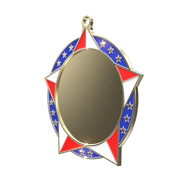 Express Patriotic Star Insert Medal - Express Patriotic Star Insert Medal - Image 8 of 10