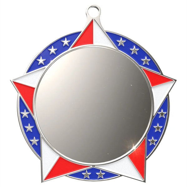 Express Patriotic Star Insert Medal - Express Patriotic Star Insert Medal - Image 9 of 10