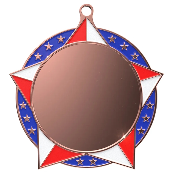 Express Patriotic Star Insert Medal - Express Patriotic Star Insert Medal - Image 10 of 10