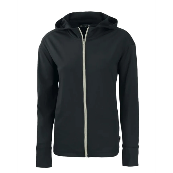 Custom Cutter & Buck Daybreak Recycled Womens Hooded Full Zip