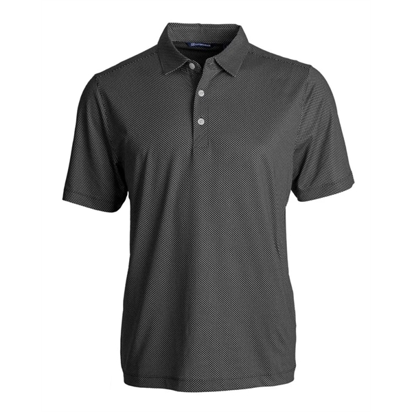 Custom Cutter & Buck Pike Recycled Symmetry Print Mens Polo