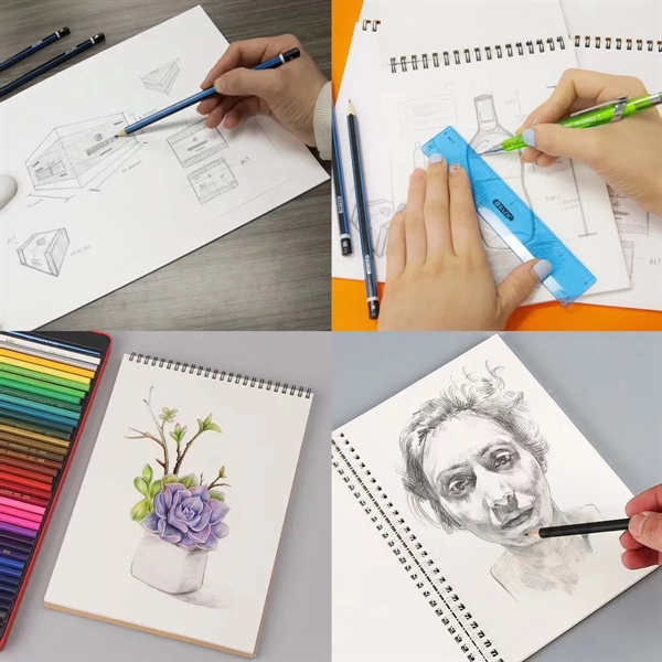 A4  9 x 12 inch Sketch Book - A4  9 x 12 inch Sketch Book - Image 3 of 3