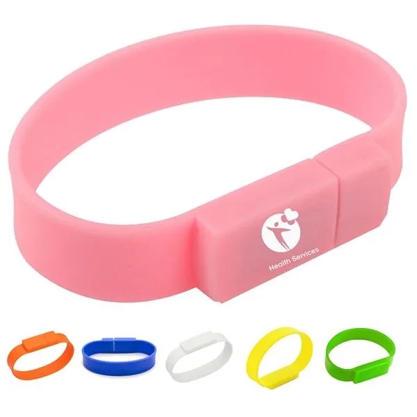 Silicone Wristband Usb Drive Bracelet (8 Gb) - Silicone Wristband Usb Drive Bracelet (8 Gb) - Image 0 of 0