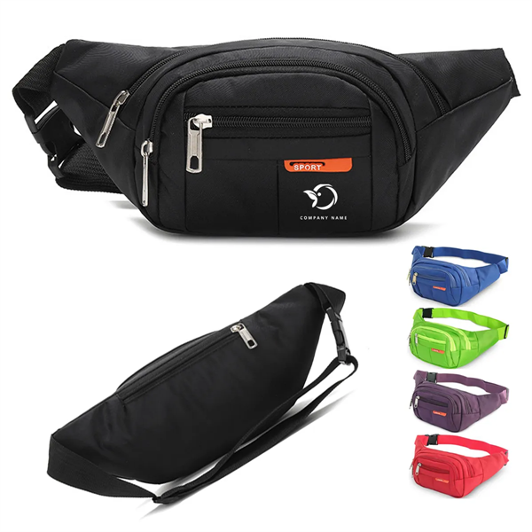 Men Women Waist Hip Belt Bag - Men Women Waist Hip Belt Bag - Image 0 of 2