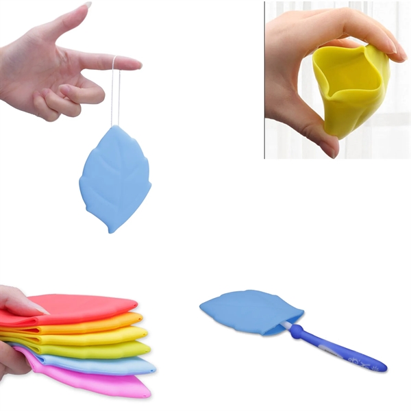 Leaf Shape Silicone Folding Cup - Leaf Shape Silicone Folding Cup - Image 2 of 9