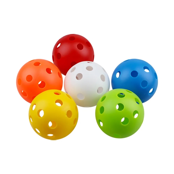 Pickleball Balls Golf Hollow Ball-26 Holes 2.8"W 0.61oz - Pickleball Balls Golf Hollow Ball-26 Holes 2.8"W 0.61oz - Image 2 of 8