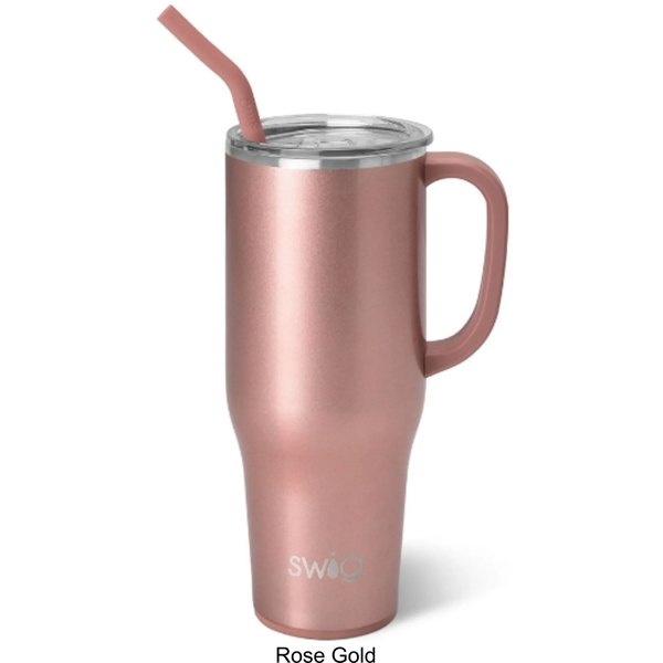 Authentic SWIG 40 oz Mega Mug Tumbler - Authentic SWIG 40 oz Mega Mug Tumbler - Image 4 of 17