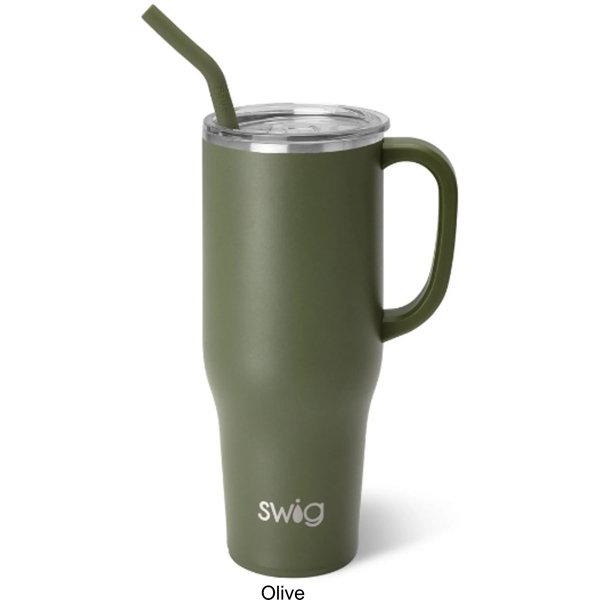 Authentic SWIG 40 oz Mega Mug Tumbler - Authentic SWIG 40 oz Mega Mug Tumbler - Image 7 of 17