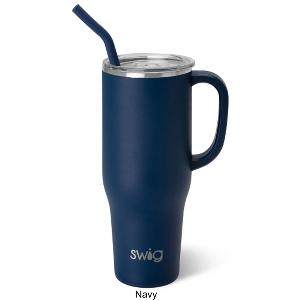 Authentic SWIG 40 oz Mega Mug Tumbler - Authentic SWIG 40 oz Mega Mug Tumbler - Image 8 of 17
