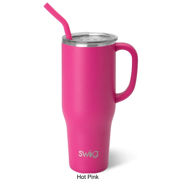 Authentic SWIG 40 oz Mega Mug Tumbler - Authentic SWIG 40 oz Mega Mug Tumbler - Image 10 of 17