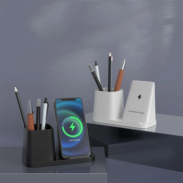 Wireless Charger Desk Stand - Wireless Charger Desk Stand - Image 2 of 3