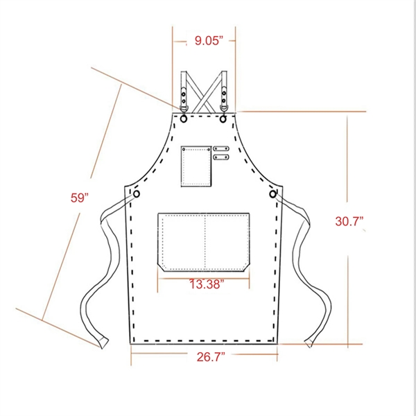 Cotton Chef Aprons - Cotton Chef Aprons - Image 1 of 2