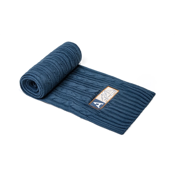 Cable Knit Scarf - Cable Knit Scarf - Image 2 of 5