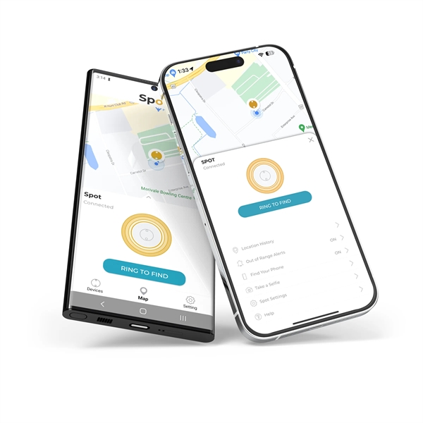 Spot Pro : Bluetooth Finder with Black Keychain - Spot Pro : Bluetooth Finder with Black Keychain - Image 1 of 4