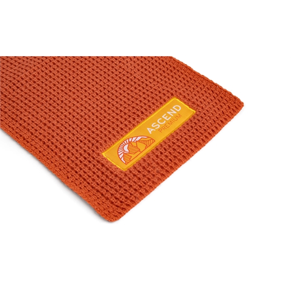 Waffle Knit Scarf - Waffle Knit Scarf - Image 6 of 6