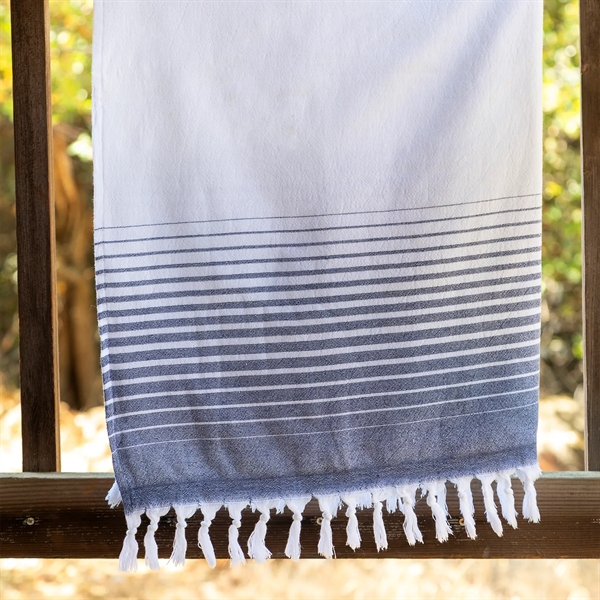Antalya Terry Peshtemal Beach Towel - Antalya Terry Peshtemal Beach Towel - Image 3 of 3