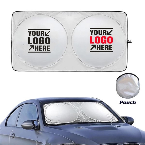 Car Sunshade Cover for Front Window Curtain Sun Block - Car Sunshade Cover for Front Window Curtain Sun Block - Image 0 of 5