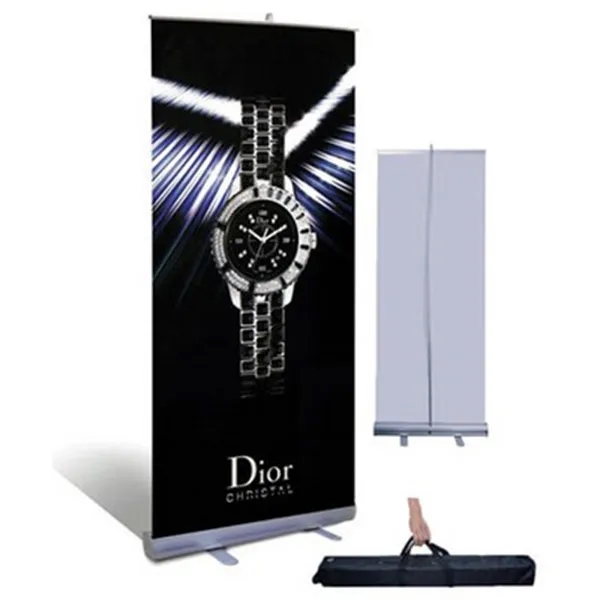 FULL COLOR DIGITALLY PRINTED- RETRACTABLE BANNER 31.5" X 81" - FULL COLOR DIGITALLY PRINTED- RETRACTABLE BANNER 31.5" X 81" - Image 0 of 0