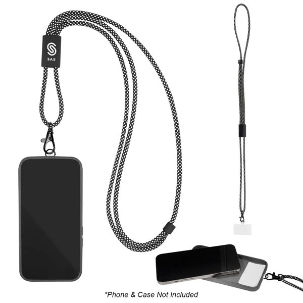 BrandCharger® Tether Cord Phone Lanyard - BrandCharger® Tether Cord Phone Lanyard - Image 1 of 2