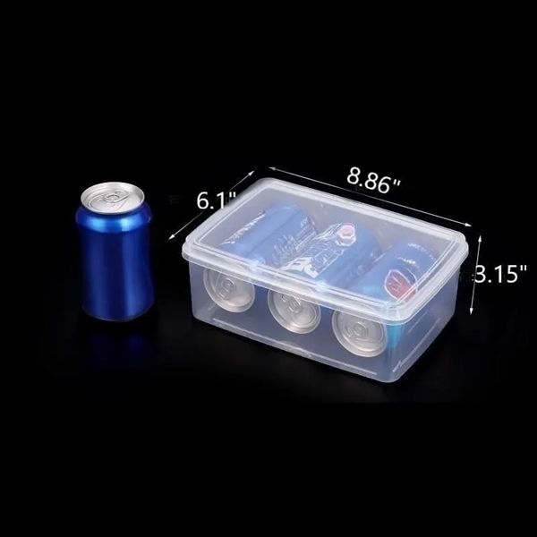 PP Square Leak-Proof Food Container Lunch Box - PP Square Leak-Proof Food Container Lunch Box - Image 2 of 2