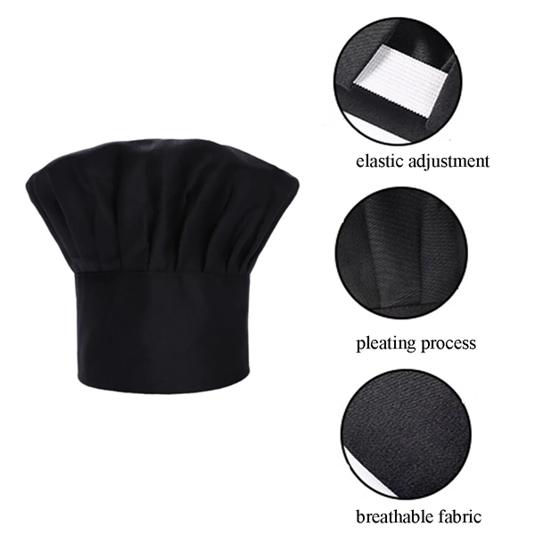 Adult Adjustable Cooking Chef Cap - Adult Adjustable Cooking Chef Cap - Image 2 of 3