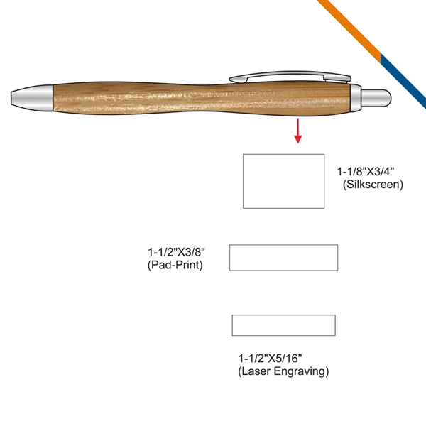 Pageon Bamboo Pen - Pageon Bamboo Pen - Image 2 of 3