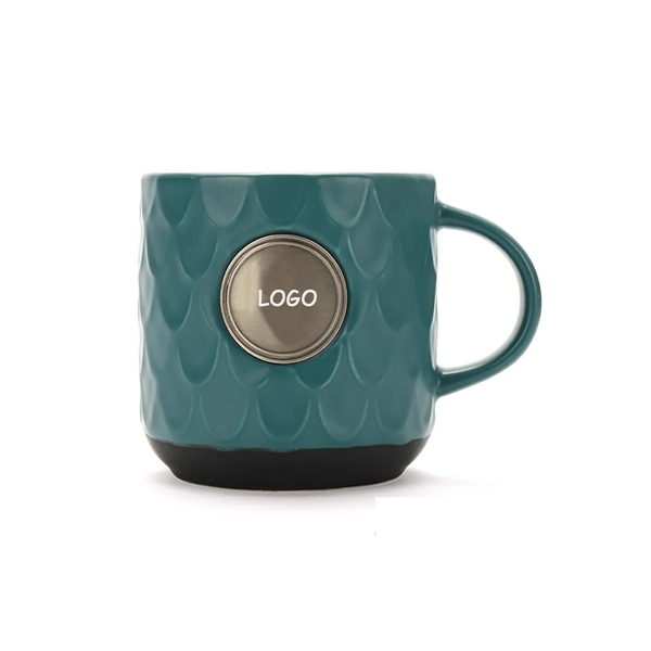 Ceramic Bronze Large Capacity Coffee Mug Cup - Ceramic Bronze Large Capacity Coffee Mug Cup - Image 0 of 4