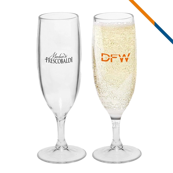Algo Plastic Champagne Flutes - 6.7 OZ. - Algo Plastic Champagne Flutes - 6.7 OZ. - Image 0 of 3