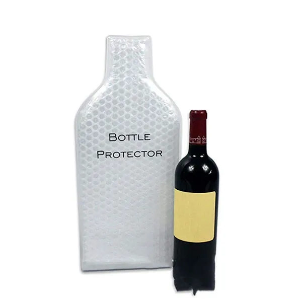 PVC Red Wine Bottle Protector Bubble Travel Bag - PVC Red Wine Bottle Protector Bubble Travel Bag - Image 1 of 3