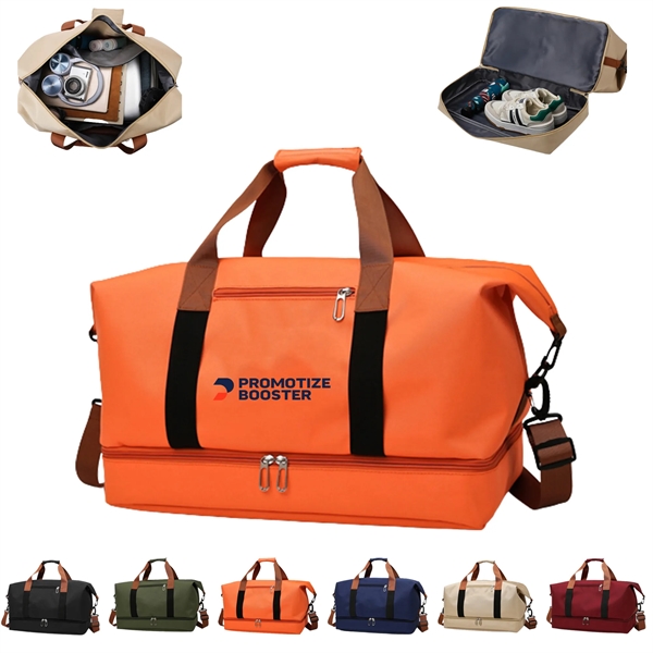 Portable Travel Duffel Gym Bag - Portable Travel Duffel Gym Bag - Image 0 of 7