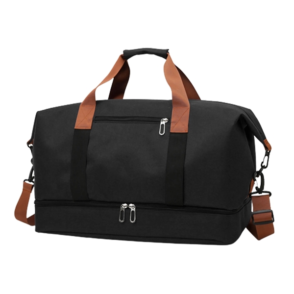 Portable Travel Duffel Gym Bag - Portable Travel Duffel Gym Bag - Image 2 of 7