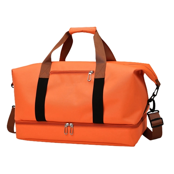 Portable Travel Duffel Gym Bag - Portable Travel Duffel Gym Bag - Image 4 of 7