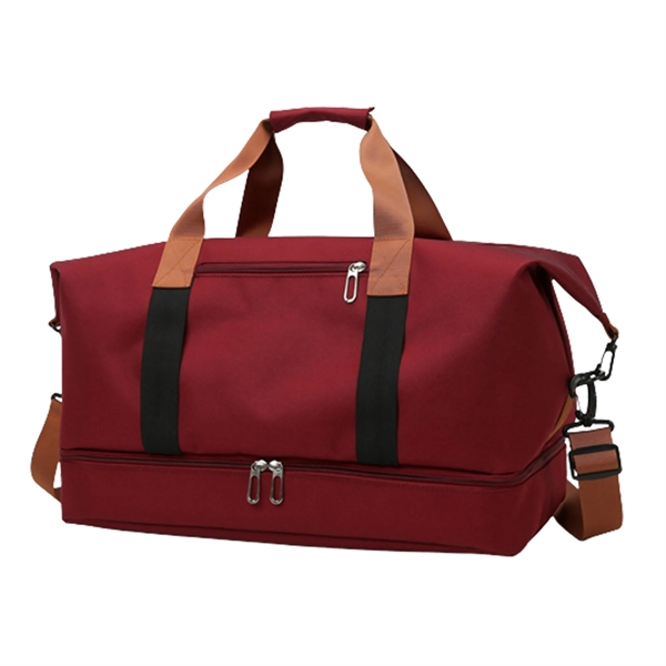 Portable Travel Duffel Gym Bag - Portable Travel Duffel Gym Bag - Image 6 of 7