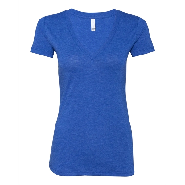 BELLA + CANVAS Women's Triblend Deep V-Neck Tee - BELLA + CANVAS Women's Triblend Deep V-Neck Tee - Image 28 of 84