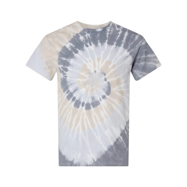 Dyenomite Multi-Color Spiral Tie-Dyed T-Shirt - Dyenomite Multi-Color Spiral Tie-Dyed T-Shirt - Image 64 of 74