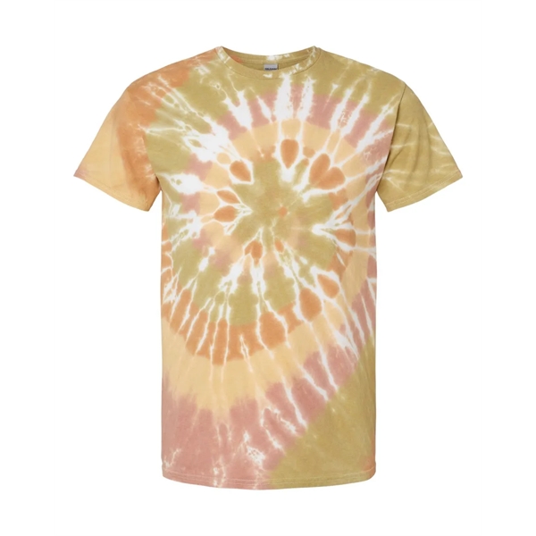 Dyenomite Multi-Color Spiral Tie-Dyed T-Shirt - Dyenomite Multi-Color Spiral Tie-Dyed T-Shirt - Image 66 of 74