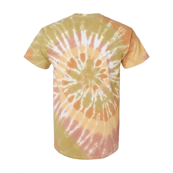 Dyenomite Multi-Color Spiral Tie-Dyed T-Shirt - Dyenomite Multi-Color Spiral Tie-Dyed T-Shirt - Image 67 of 74
